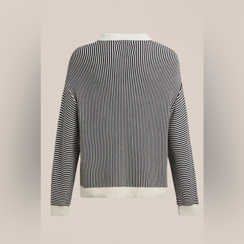 Found men’s TABAS TIE KNIT COLLARED SWEATER
in cream S - Picture 11 of 11